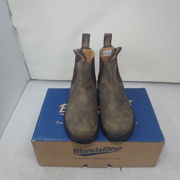 Blundstone WOMENS Chelsea Rustic Brown Boot - Picture 5 of 8